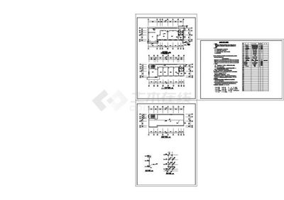 某飼料廠車間及科技綜合樓給排水消防設計cad全套施工圖(含設計說明,含原料車間、預混料生產(chǎn)車間、成品車間等設計)